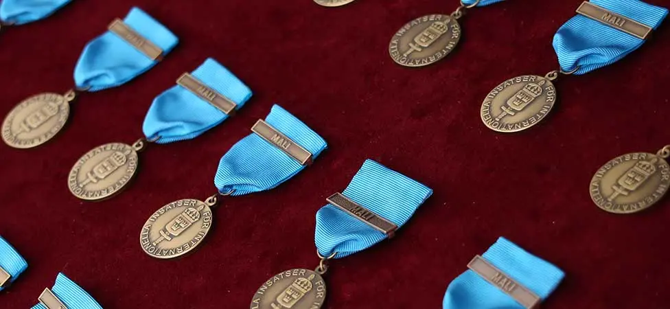 Medaljer för utlandstjänstgöring