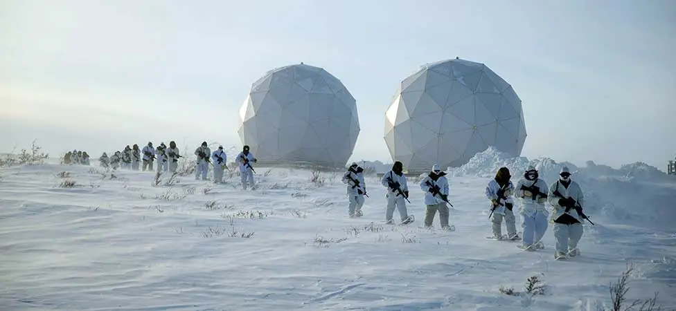 Militärer i arktisk miljö