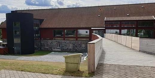 Ingången till Loftet. Foto: SLU 